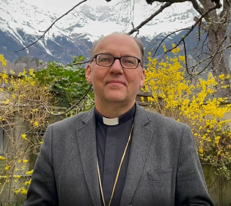 Bishop Glettler - Photo excerpt from video message ©Diocese of Innsbruck