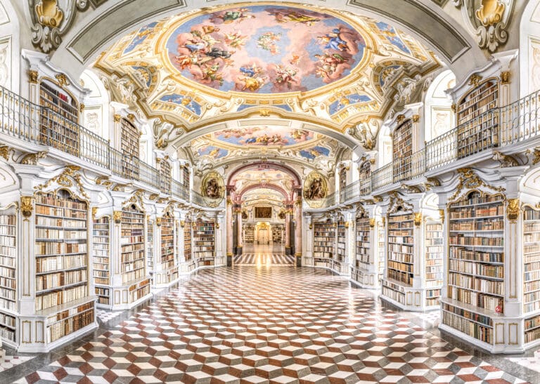 Biblioteca del monastero (c)Stefan www
