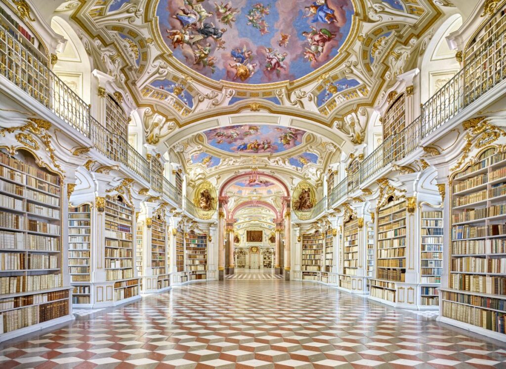 Bibliothèque de l'abbaye d'Admont cMarcel Peda 3
